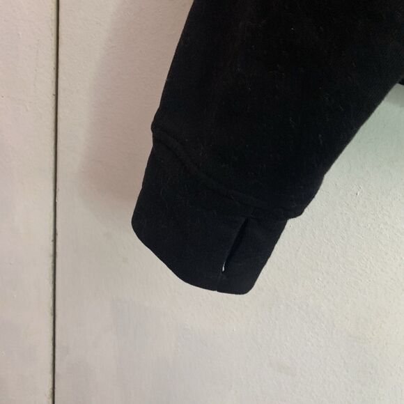 Womens Sweatshirts Half Zip Cropped Pullover Fleece Quarter Small - Picture 7 of 7